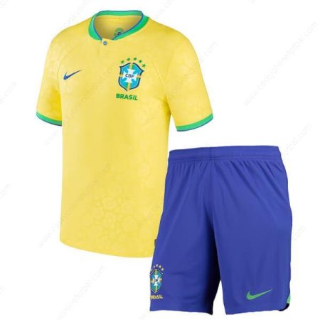Brazílie Home 2022-Dětské dresy