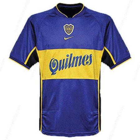 Retro Boca Juniors Home Fotbalové soupravy 01/02-Pánské