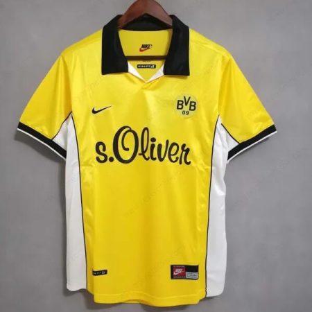 Retro Borussia Dortmund Home Fotbalové soupravy 1998-Pánské