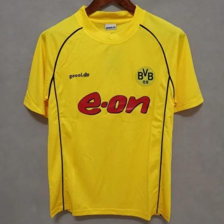 Retro Borussia Dortmund Home Fotbalové soupravy 2002-Pánské