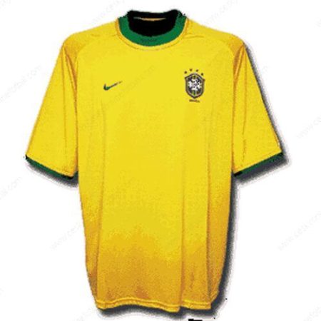 Retro Brazílie Home Fotbalové soupravy 2000-Pánské