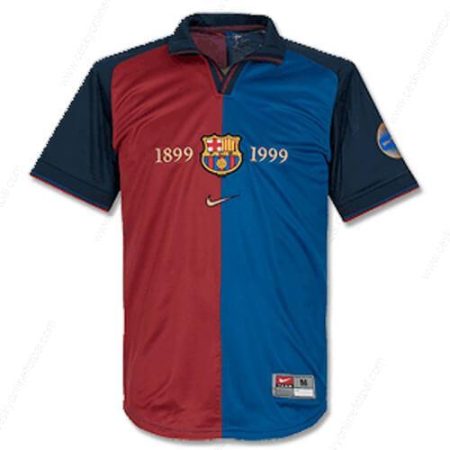 Retro FC Barcelona Centenary Home Fotbalové soupravy 1999-Pánské