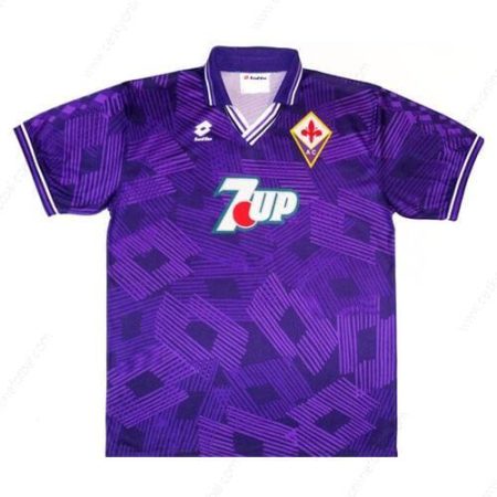 Retro Fiorentina Home Fotbalové soupravy 92/93-Pánské