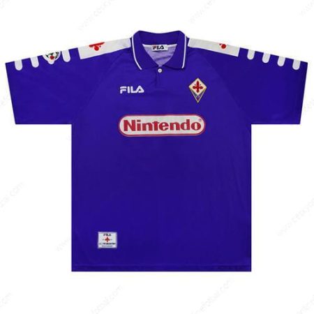 Retro Fiorentina Home Fotbalové soupravy 98/99-Pánské