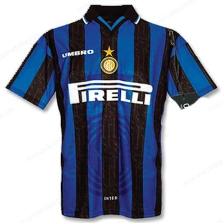 Retro Inter Milan Home Fotbalové soupravy 97/98-Pánské