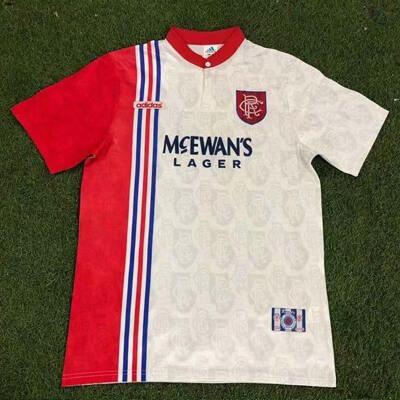 Retro Rangers Away Fotbalové soupravy 96/97-Pánské