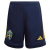 Švédsko Home Fotbalové šortky 2022-Pánské